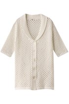 【ウーア/Uhr】のメッシュニット ジャケット ホワイト|ID: prp329100004394939 ipo3291000000035552087