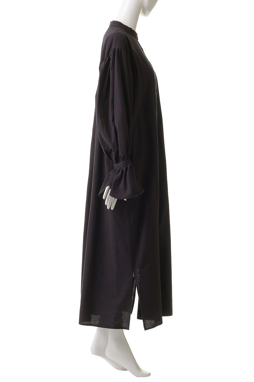 【ウーア/Uhr】のAizu Momen ストライプ ドレス 人気、トレンドファッション・服の通販 founy(ファニー) 　ファッション　Fashion　レディースファッション　Fashion for Women　ワンピース　Dresses　フォーマル・パーティードレス・結婚式用ドレス　Elegant & Casual Dresses　チュニック　Tunic Tops & Dresses　ギャザー　Gathered, Ruffled　ストライプ　Stripe, Striped Pattern　スリーブ　Sleeve, Long Sleeve / Short Sleeve　チュニック　Tunic, Long Top　ドレス　Dress, One-Piece　マキシ　Maxi, Full Length　ロング　Long, Long-Length　other-3|ID: prp329100004394941 ipo3291000000034954780