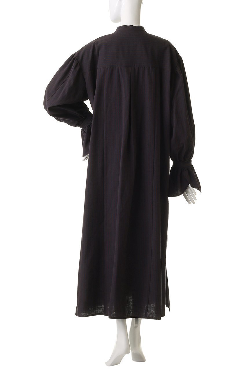 【ウーア/Uhr】のAizu Momen ストライプ ドレス 人気、トレンドファッション・服の通販 founy(ファニー) 　ファッション　Fashion　レディースファッション　Fashion for Women　ワンピース　Dresses　フォーマル・パーティードレス・結婚式用ドレス　Elegant & Casual Dresses　チュニック　Tunic Tops & Dresses　ギャザー　Gathered, Ruffled　ストライプ　Stripe, Striped Pattern　スリーブ　Sleeve, Long Sleeve / Short Sleeve　チュニック　Tunic, Long Top　ドレス　Dress, One-Piece　マキシ　Maxi, Full Length　ロング　Long, Long-Length　other-4|ID: prp329100004394941 ipo3291000000034954781