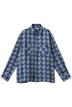 【セブン バイ セブン/SEVEN BY SEVEN / MEN】の【MEN】リネンチェックロングスリーブシャツ インディゴ|ID: prp329100004394944 ipo3291000000036071320