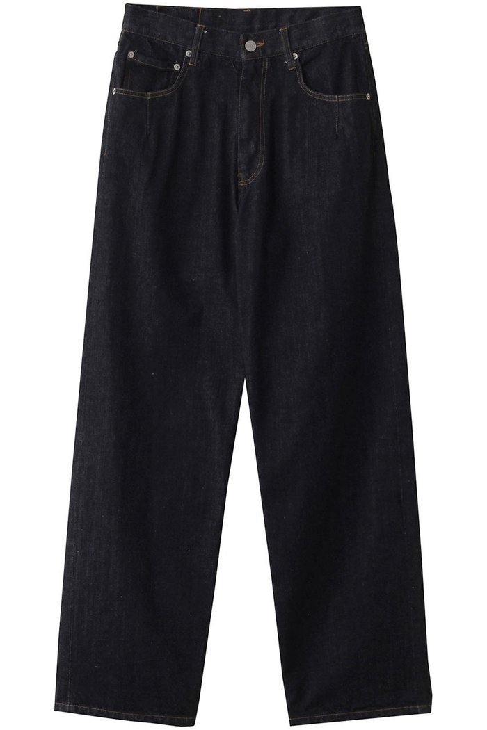 【ヨーク/YOKE / MEN】の【MEN】DENIM WIDE STRAIGHT 5P パンツ インテリア・キッズ・メンズ・レディースファッション・服の通販 founy(ファニー) https://founy.com/ ファッション Fashion メンズファッション Fashion for Men ボトムス Bottoms デニムパンツ・ジーンズ Denim Pants ストレート Straight, Straight Cut デニム Denim, Jeans Material バランス Balance, Style Balance ポケット Pocket, Pocket Detail ワイド Wide, Wide Fit ヴィンテージ Vintage Style 定番 Standard, Basic Item |ID: prp329100004394947 ipo3291000000032913091