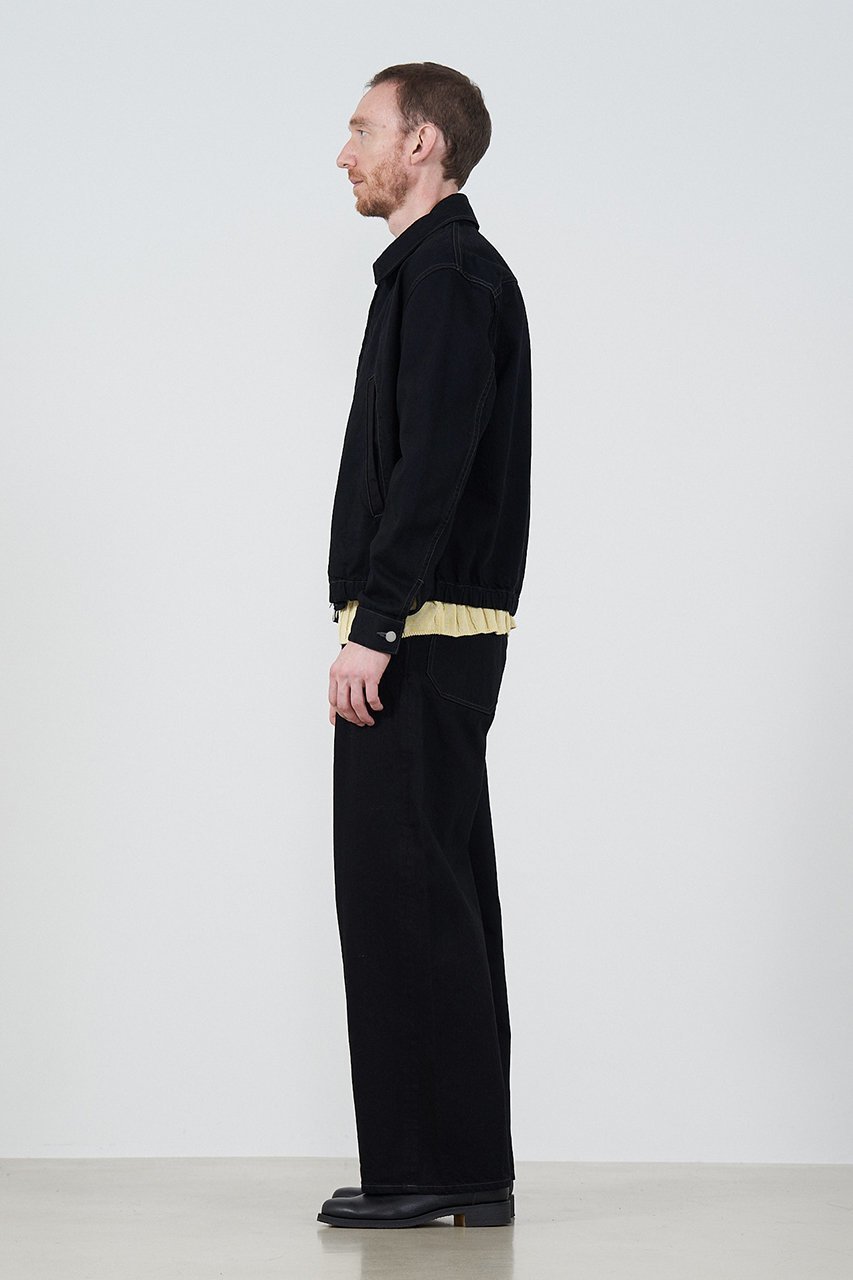 【ヨーク/YOKE / MEN】の【MEN】DENIM WIDE STRAIGHT 5P パンツ 人気、トレンドファッション・服の通販 founy(ファニー) 　ファッション　Fashion　メンズファッション　Fashion for Men　ボトムス　Bottoms　デニムパンツ・ジーンズ　Denim Pants　ストレート　Straight, Straight Cut　デニム　Denim, Jeans Material　バランス　Balance, Style Balance　ポケット　Pocket, Pocket Detail　ワイド　Wide, Wide Fit　ヴィンテージ　Vintage Style　定番　Standard, Basic Item　other-7|ID: prp329100004394947 ipo3291000000032913155