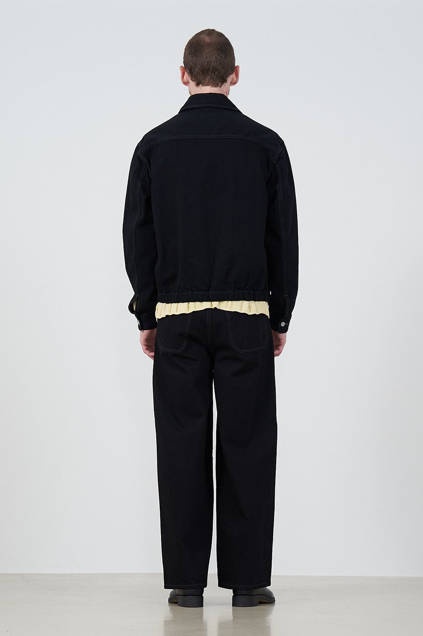 【ヨーク/YOKE / MEN】の【MEN】DENIM WIDE STRAIGHT 5P パンツ 人気、トレンドファッション・服の通販 founy(ファニー) 　ファッション　Fashion　メンズファッション　Fashion for Men　ボトムス　Bottoms　デニムパンツ・ジーンズ　Denim Pants　ストレート　Straight, Straight Cut　デニム　Denim, Jeans Material　バランス　Balance, Style Balance　ポケット　Pocket, Pocket Detail　ワイド　Wide, Wide Fit　ヴィンテージ　Vintage Style　定番　Standard, Basic Item　other-8|ID: prp329100004394947 ipo3291000000032913164