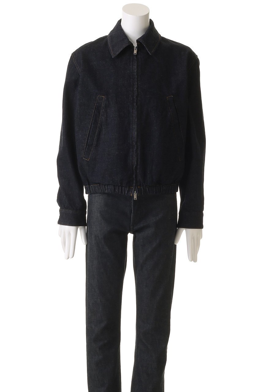 【ヨーク/YOKE】の【UNISEX】DENIM FRONT ZIP ブルゾン 人気、トレンドファッション・服の通販 founy(ファニー) 　ファッション　Fashion　レディースファッション　Fashion for Women　アウター　Coat / Outerwear Collection　レディースジャケット・軽アウター　Jackets　ブルゾンジャケット・スポーティアウター　Blouson Jackets　ユニセックス　Unisex, Genderless　シンプル　Simple, Minimal　ジャケット　Jacket, Outerwear　デニム　Denim, Jeans Material　バランス　Balance, Style Balance　フロント　Front, Front Design　ブルゾン　Blouson, Bomber Jacket　ポケット　Pocket, Pocket Detail　マニッシュ　Mannish, Boyish　ヴィンテージ　Vintage Style　other-2|ID: prp329100004394948 ipo3291000000035825659