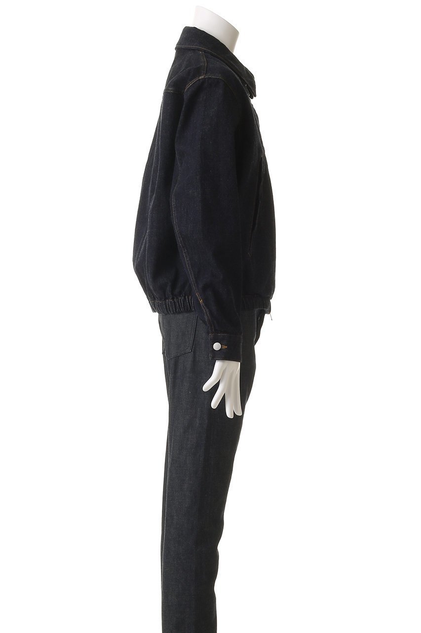 【ヨーク/YOKE】の【UNISEX】DENIM FRONT ZIP ブルゾン 人気、トレンドファッション・服の通販 founy(ファニー) 　ファッション　Fashion　レディースファッション　Fashion for Women　アウター　Coat / Outerwear Collection　レディースジャケット・軽アウター　Jackets　ブルゾンジャケット・スポーティアウター　Blouson Jackets　ユニセックス　Unisex, Genderless　シンプル　Simple, Minimal　ジャケット　Jacket, Outerwear　デニム　Denim, Jeans Material　バランス　Balance, Style Balance　フロント　Front, Front Design　ブルゾン　Blouson, Bomber Jacket　ポケット　Pocket, Pocket Detail　マニッシュ　Mannish, Boyish　ヴィンテージ　Vintage Style　other-3|ID: prp329100004394948 ipo3291000000035825660