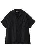 【ヨーク/YOKE / MEN】の【MEN】CUPRO オープンカラーシャツ ブラック|ID: prp329100004394949 ipo3291000000032859819