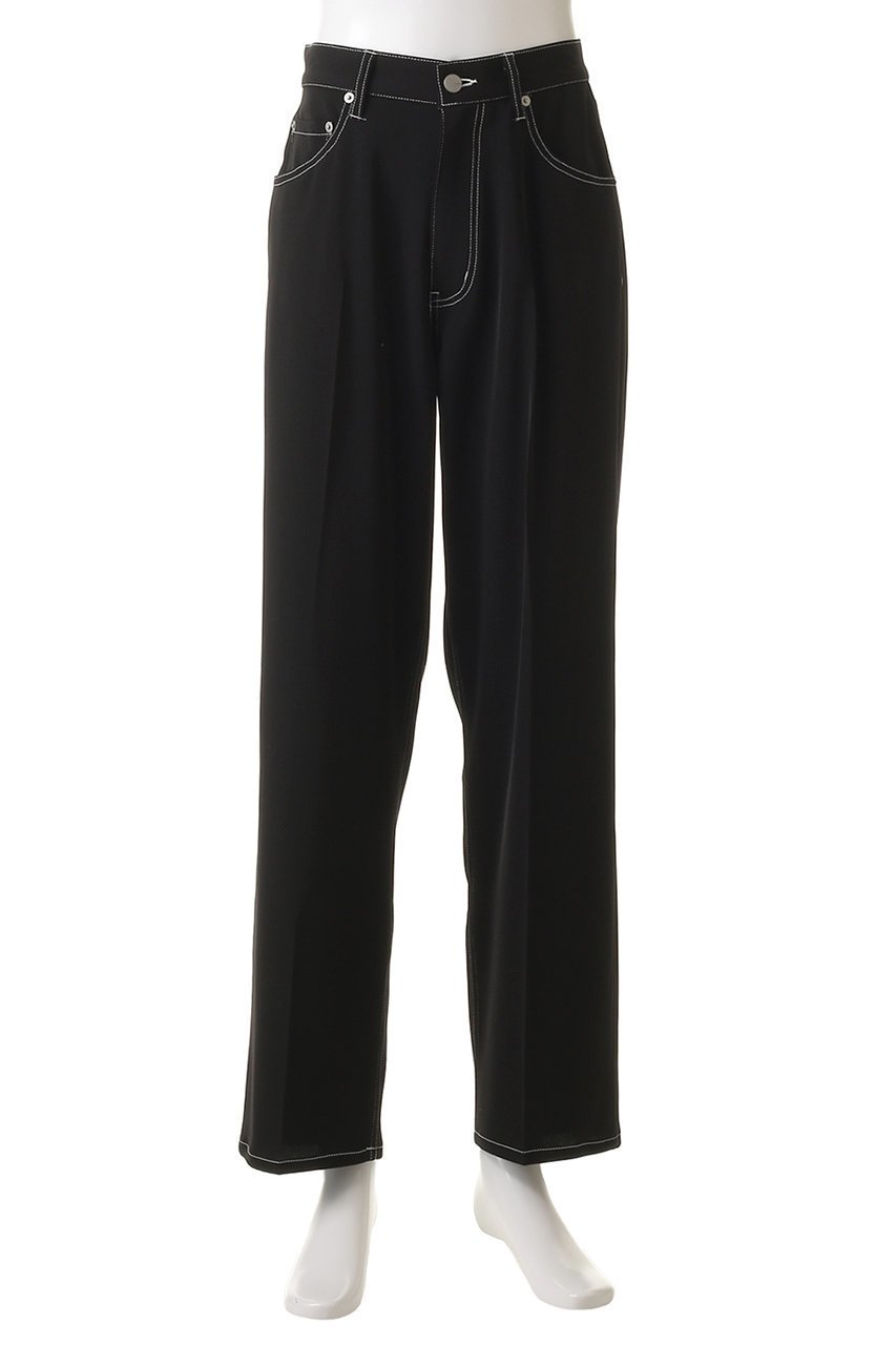 【ヨーク/YOKE / MEN】の【MEN】5P WIDE STRAGHT パンツ 人気、トレンドファッション・服の通販 founy(ファニー) 　ファッション　Fashion　メンズファッション　Fashion for Men　ボトムス　Bottoms　ストレッチ　Stretch, Stretchy Fabric　ストレート　Straight, Straight Cut　定番　Standard, Basic Item　other-2|ID: prp329100004394950 ipo3291000000032913192