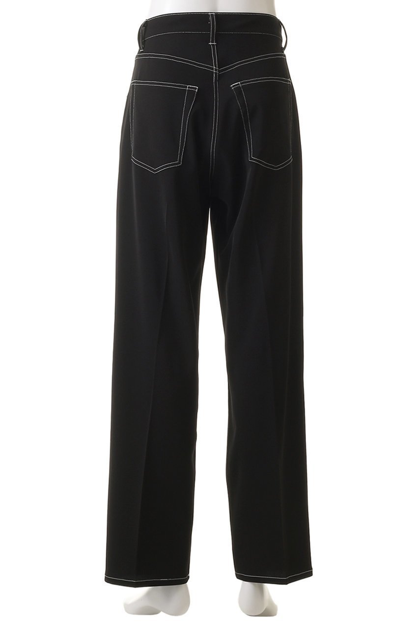 【ヨーク/YOKE / MEN】の【MEN】5P WIDE STRAGHT パンツ 人気、トレンドファッション・服の通販 founy(ファニー) 　ファッション　Fashion　メンズファッション　Fashion for Men　ボトムス　Bottoms　ストレッチ　Stretch, Stretchy Fabric　ストレート　Straight, Straight Cut　定番　Standard, Basic Item　other-4|ID: prp329100004394950 ipo3291000000032913209