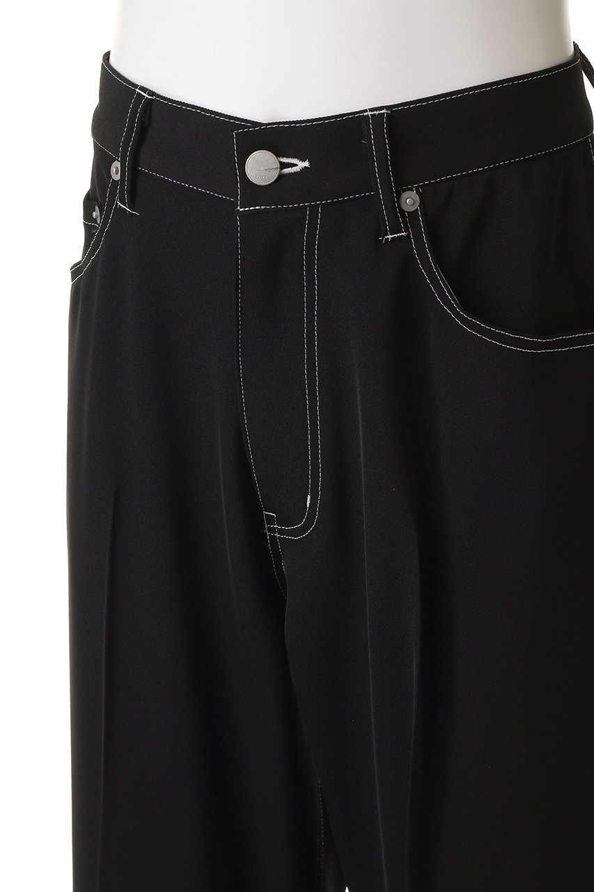 【ヨーク/YOKE / MEN】の【MEN】5P WIDE STRAGHT パンツ 人気、トレンドファッション・服の通販 founy(ファニー) 　ファッション　Fashion　メンズファッション　Fashion for Men　ボトムス　Bottoms　ストレッチ　Stretch, Stretchy Fabric　ストレート　Straight, Straight Cut　定番　Standard, Basic Item　other-5|ID: prp329100004394950 ipo3291000000032913216