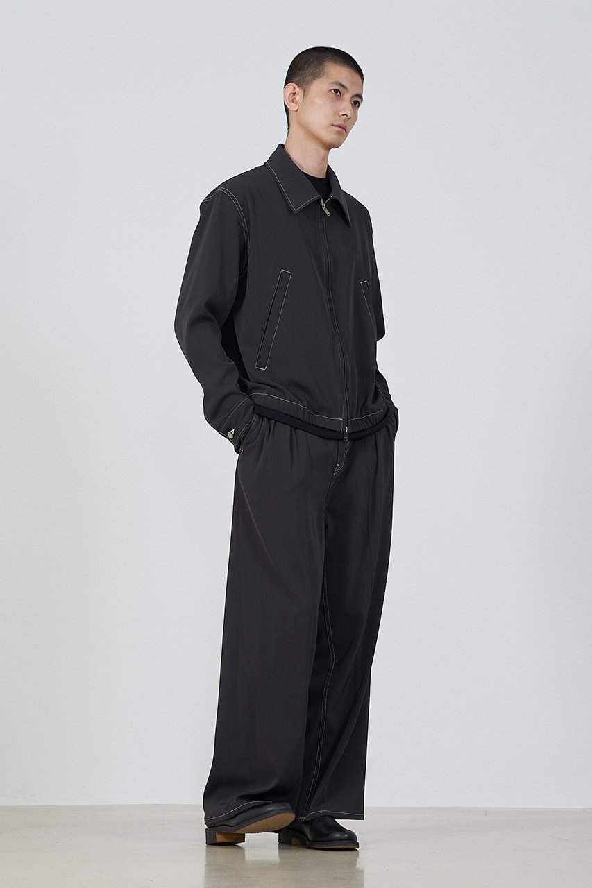 【ヨーク/YOKE / MEN】の【MEN】5P WIDE STRAGHT パンツ 人気、トレンドファッション・服の通販 founy(ファニー) 　ファッション　Fashion　メンズファッション　Fashion for Men　ボトムス　Bottoms　ストレッチ　Stretch, Stretchy Fabric　ストレート　Straight, Straight Cut　定番　Standard, Basic Item　other-7|ID: prp329100004394950 ipo3291000000032913233