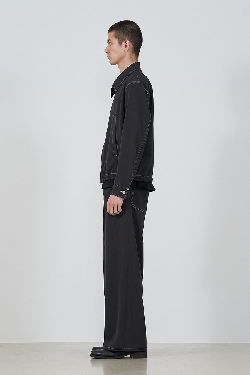【ヨーク/YOKE / MEN】の【MEN】5P WIDE STRAGHT パンツ 人気、トレンドファッション・服の通販 founy(ファニー) 　ファッション　Fashion　メンズファッション　Fashion for Men　ボトムス　Bottoms　ストレッチ　Stretch, Stretchy Fabric　ストレート　Straight, Straight Cut　定番　Standard, Basic Item　other-8|ID: prp329100004394950 ipo3291000000032913242