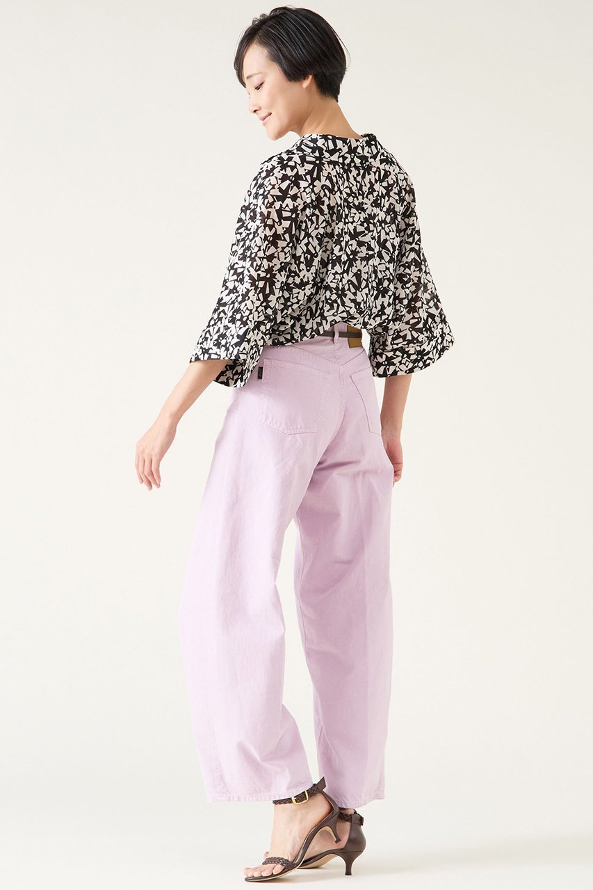 【マルティニーク/martinique】のフラワーブラウス(セットアップ可) 人気、トレンドファッション・服の通販 founy(ファニー) 　ファッション　Fashion　レディースファッション　Fashion for Women　トップス・カットソー　Cut & Sew Tops　シャツ・ブラウス・オフィスカジュアル　Elegant Blouses & Button-Ups　おすすめ　Recommended / Our Picks　シンプル　Simple, Minimal　スリーブ　Sleeve, Long Sleeve / Short Sleeve　セットアップ　Set-Up, Coordinated Outfit　フラワー　Flower, Floral　ロング　Long, Long-Length　再入荷　Restock / Back in Stock　半袖　Short Sleeve, Half Sleeve　夏　Summer　other-6|ID: prp329100004394951 ipo3291000000032704808