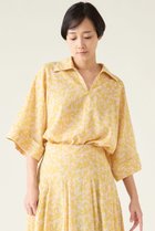 【マルティニーク/martinique】のフラワーブラウス(セットアップ可) イエロー|ID: prp329100004394951 ipo3291000000035391098