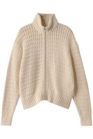 【ガリャルダガランテ/GALLARDAGALANTE】の【HERITANOVUM】ツィードジップニット 人気、トレンドファッション・服の通販 founy(ファニー) ファッション Fashion レディースファッション Fashion for Women トップス・カットソー Cut & Sew Tops ニット Knit Tops & Sweaters カジュアルプルオーバー・ニットトップス Pullovers & Knit Tops / Casual Pullovers おすすめ Recommended / Our Picks スタンダード Standard, Basic 春 Spring 透かし Cut-Out, Lacework |ID:prp329100004394953