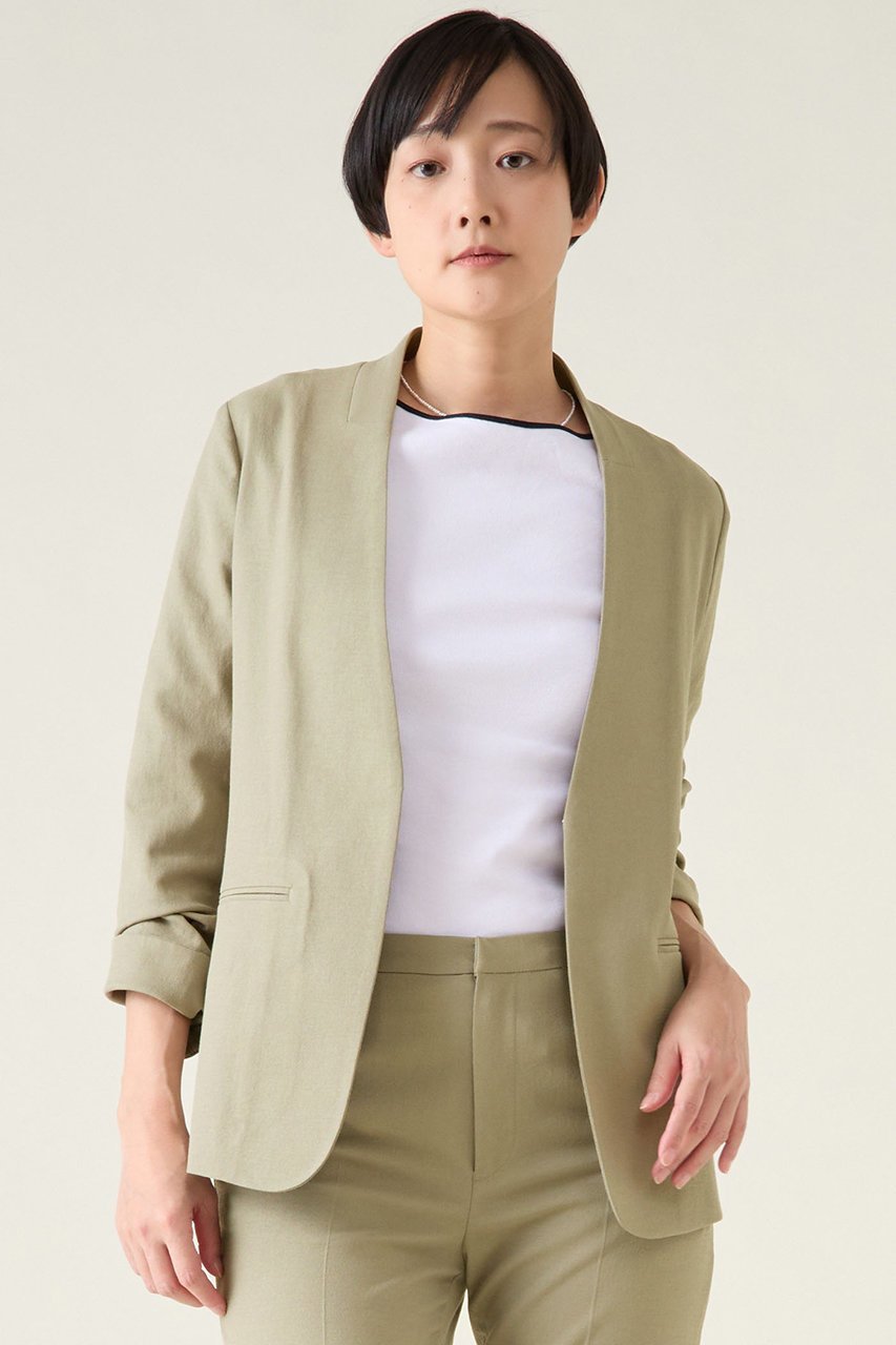 【マルティニーク/martinique】の《定番》ドライオックスジャケット(セットアップ可) 人気、トレンドファッション・服の通販 founy(ファニー) 　ファッション　Fashion　レディースファッション　Fashion for Women　アウター　Coat / Outerwear Collection　レディースジャケット・軽アウター　Jackets　ジャケット　Jacket, Outerwear　セットアップ　Set-Up, Coordinated Outfit　ロング　Long, Long-Length　エレガント 上品　Elegant　夏　Summer　定番　Standard, Basic Item　 other-1|ID: prp329100004394963 ipo3291000000032959892
