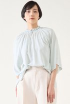 【マルティニーク/martinique】のパウダリージョーゼットブラウス サックス|ID: prp329100004394964 ipo3291000000032841966