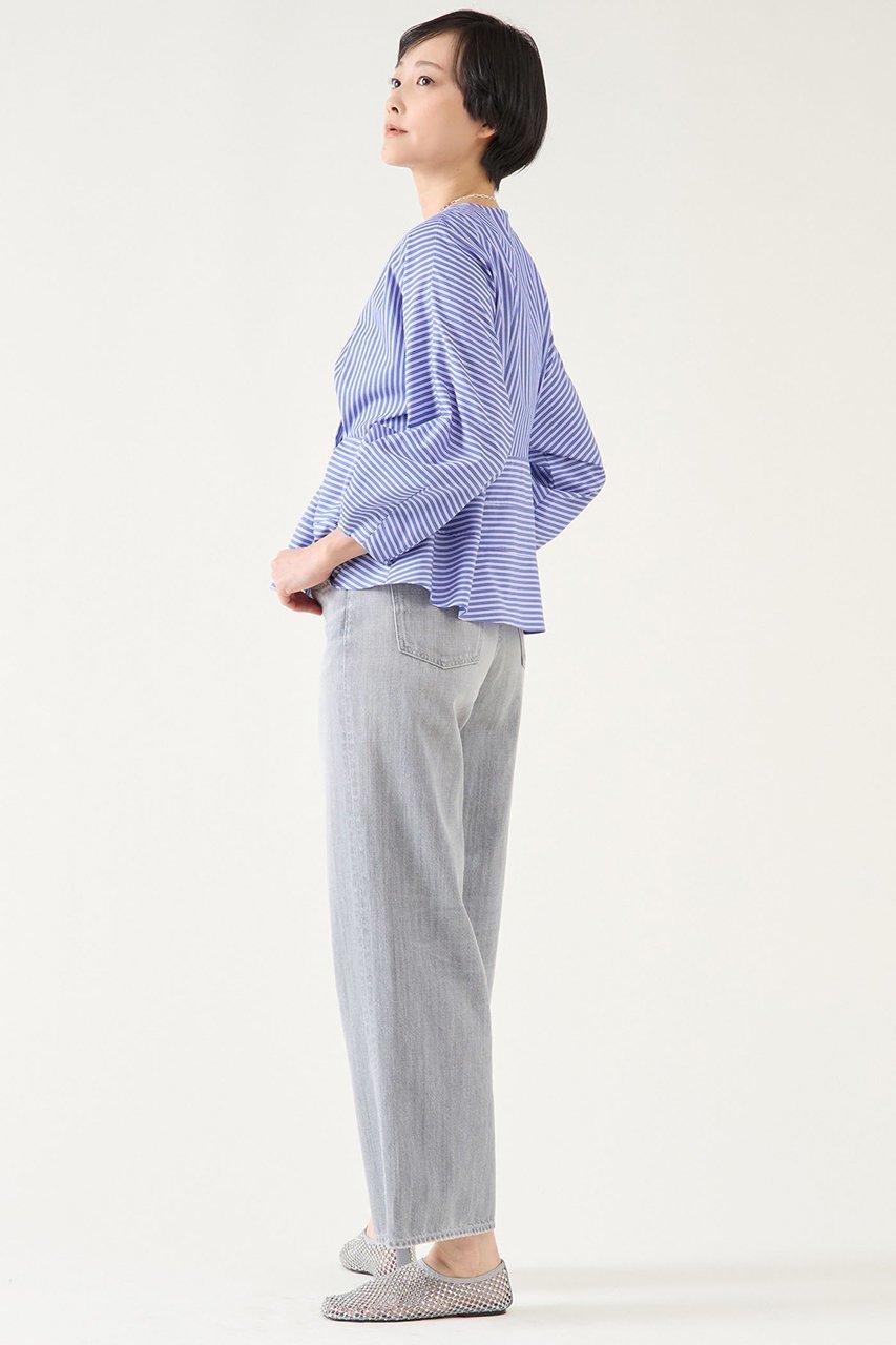 【マルティニーク/martinique】のライトタフタブラウス 人気、トレンドファッション・服の通販 founy(ファニー) 　ファッション　Fashion　レディースファッション　WOMEN　トップス・カットソー　Tops/Tshirt　シャツ/ブラウス　Shirts/Blouses　エレガント 上品　Elegant　スリーブ　Sleeve　タイプライター　Typewriter　ティアード　Tiered　フレア　Flare　ロング　Long　other-5|ID: prp329100004394966 ipo3291000000031331423