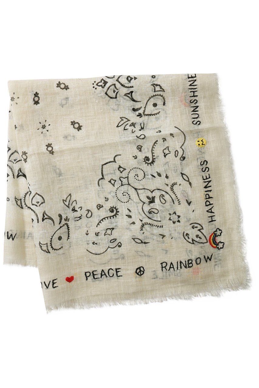 【ウィムガゼット/Whim Gazette】の【CITRUS】バンダナ刺繍ストール 人気、トレンドファッション・服の通販 founy(ファニー) 　ファッション　Fashion　レディースファッション　Fashion for Women　ストール　Soft & Warm Scarves　マフラー・スヌード / 冬小物の定番　Scarves & Mufflers　エレガント 上品　Elegant　ストール　Stole, Wrap　バンダナ　Bandana, Head Scarf　フリンジ　Fringe, Tassel　マフラー　Scarf, Muffler　リネン　Linen, Linen Fabric　 other-1|ID: prp329100004394971 ipo3291000000032815177