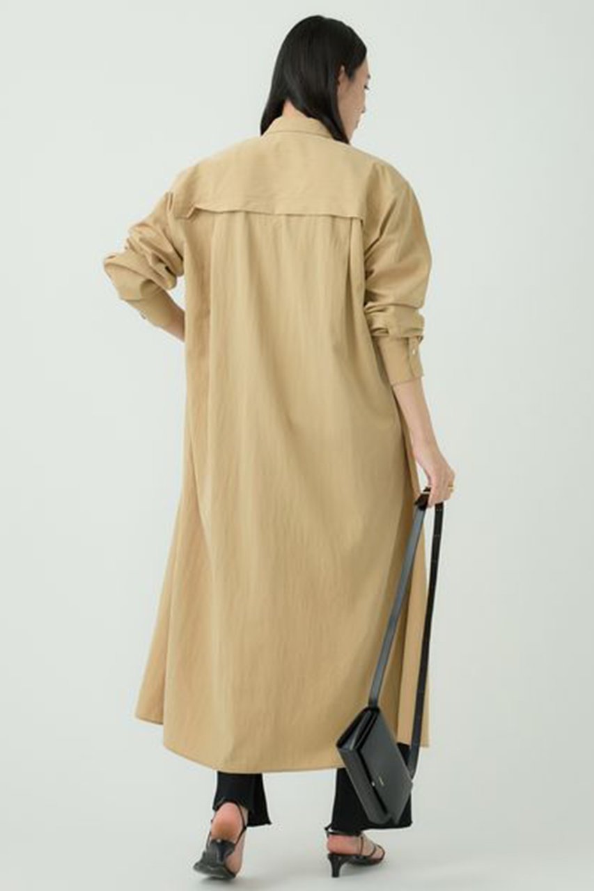 【カオス/Chaos】のリムシャツワンピース 人気、トレンドファッション・服の通販 founy(ファニー) 　ファッション　Fashion　レディースファッション　Fashion for Women　ワンピース　Dresses　シャツワンピース / 1枚で着映えコーデ　Shirt Dresses　チュニック　Tunic Tops & Dresses　タイプライター　Typewriter Fabric, Crisp Cotton　チュニック　Tunic, Long Top　ロング　Long, Long-Length　春　Spring　other-7|ID: prp329100004394974 ipo3291000000035851583