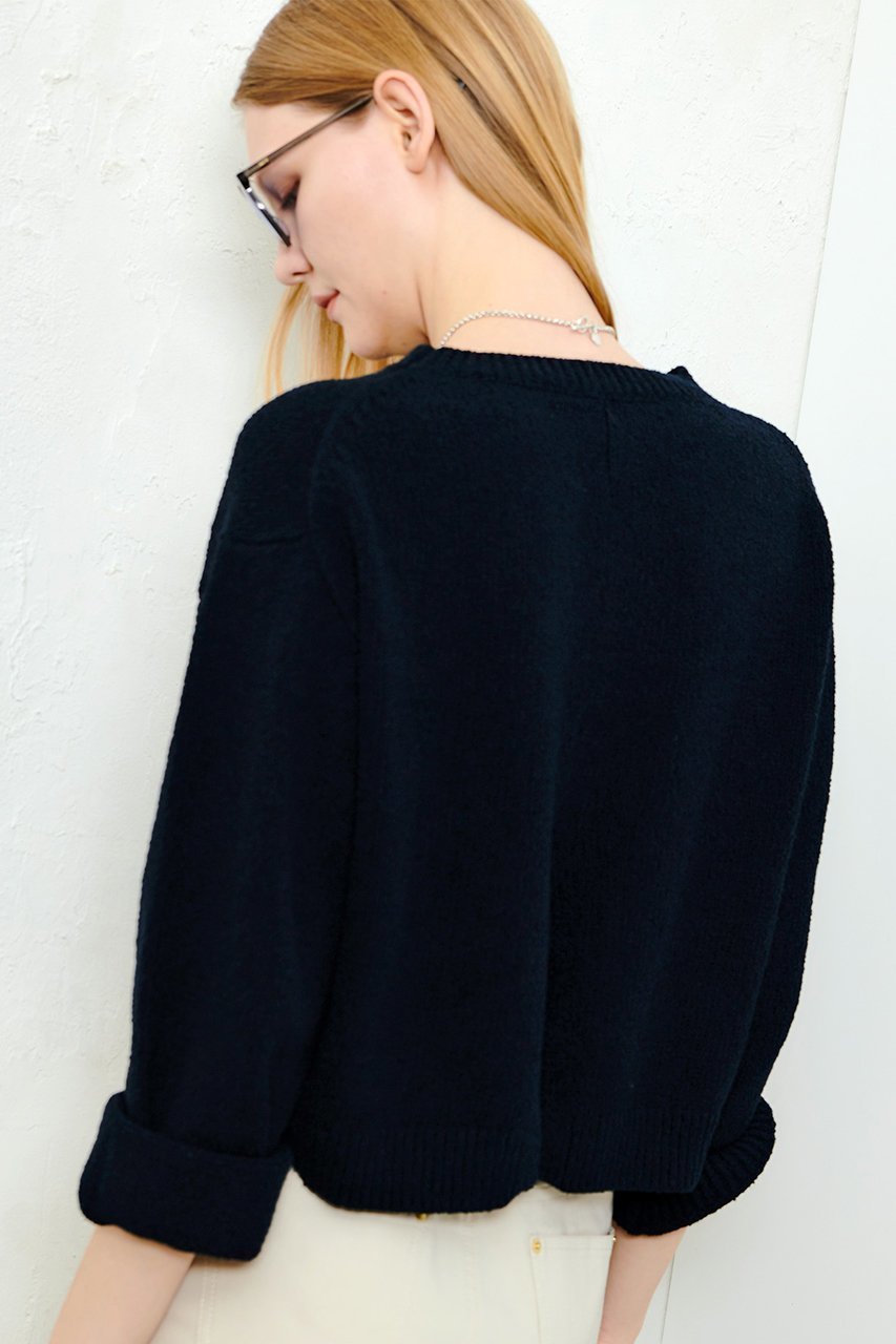【アルアバイル/allureville】のエアリーループバックスリットプルオーバー 人気、トレンドファッション・服の通販 founy(ファニー) 　ファッション　Fashion　レディースファッション　Fashion for Women　トップス・カットソー　Cut & Sew Tops　ニット　Knit Tops & Sweaters　カジュアルプルオーバー・ニットトップス　Pullovers & Knit Tops / Casual Pullovers　シンプル　Simple, Minimal　スリット　Slit, Slit Detail　バランス　Balance, Style Balance　ロング　Long, Long-Length　再入荷　Restock / Back in Stock　other-8|ID: prp329100004394978 ipo3291000000032138258