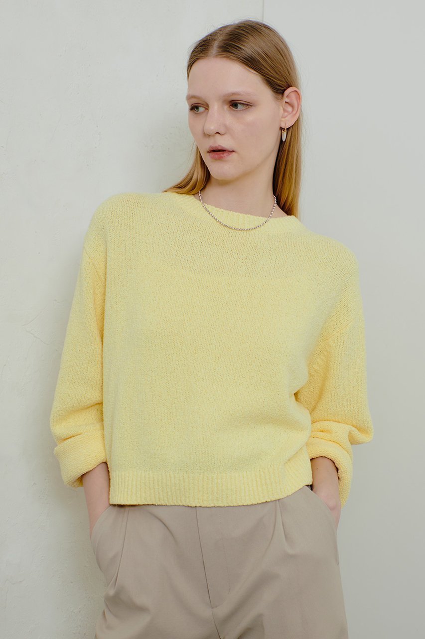 【アルアバイル/allureville】のエアリーループバックスリットプルオーバー 人気、トレンドファッション・服の通販 founy(ファニー) ファッション Fashion レディースファッション Fashion for Women トップス・カットソー Cut & Sew Tops ニット Knit Tops & Sweaters カジュアルプルオーバー・ニットトップス Pullovers & Knit Tops / Casual Pullovers シンプル Simple, Minimal スリット Slit, Slit Detail バランス Balance, Style Balance ロング Long, Long-Length 再入荷 Restock / Back in Stock other-6|ID: prp329100004394978 ipo3291000000035054435