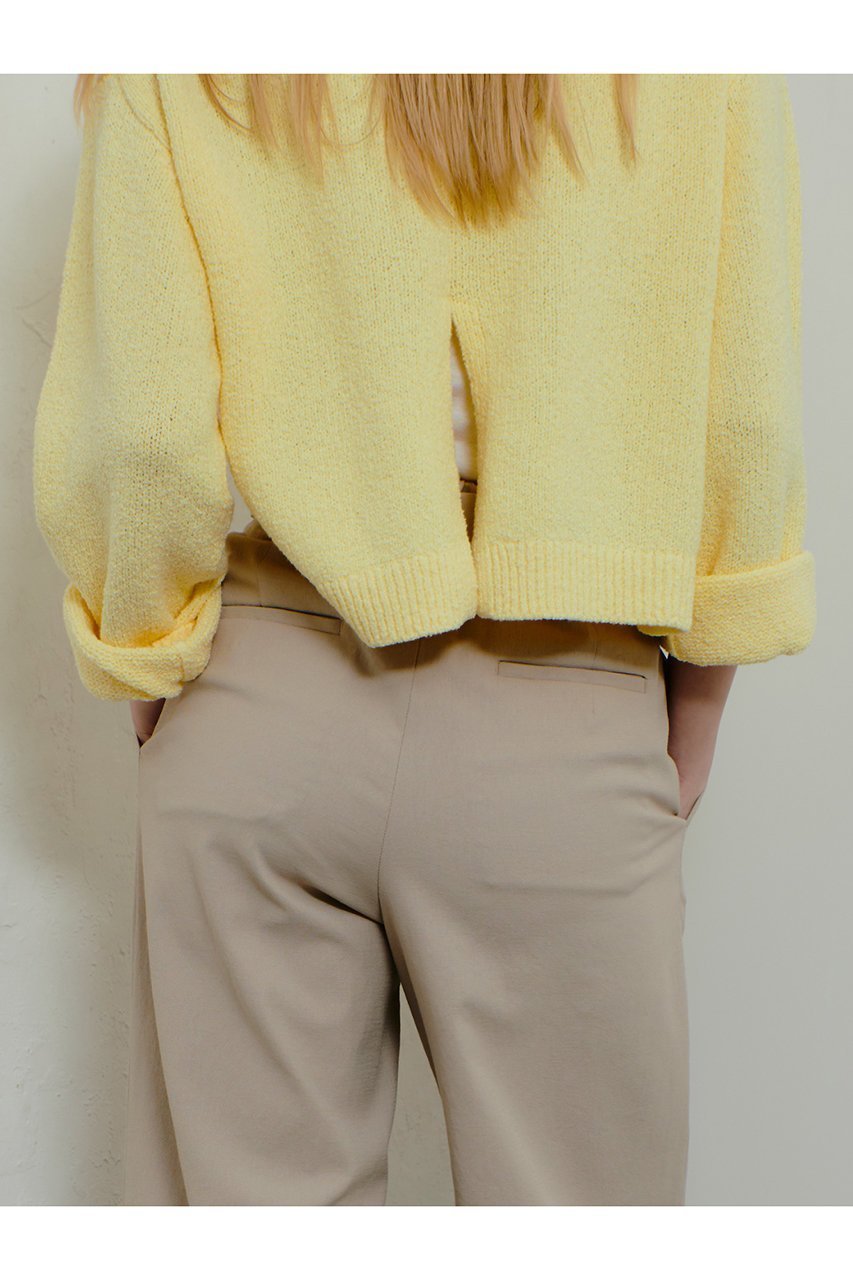 【アルアバイル/allureville】のエアリーループバックスリットプルオーバー 人気、トレンドファッション・服の通販 founy(ファニー) ファッション Fashion レディースファッション Fashion for Women トップス・カットソー Cut & Sew Tops ニット Knit Tops & Sweaters カジュアルプルオーバー・ニットトップス Pullovers & Knit Tops / Casual Pullovers シンプル Simple, Minimal スリット Slit, Slit Detail バランス Balance, Style Balance ロング Long, Long-Length 再入荷 Restock / Back in Stock other-8|ID: prp329100004394978 ipo3291000000035054437