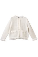 【アルアバイル/allureville】のミックスツィードニットジャケット 人気、トレンドファッション・服の通販 founy(ファニー) ファッション Fashion レディースファッション Fashion for Women アウター Coat / Outerwear Collection レディースジャケット・軽アウター Jackets カーディガン Cardigan, Knitwear コンパクト Compact, Small Size シンプル Simple, Minimal ジャケット Jacket, Outerwear ツイード Twill, Twill Weave デニム Denim, Jeans Material トレンド Trend, Trending Now ミックス Mix, Mixed Style エレガント 上品 Elegant |ID:prp329100004394980