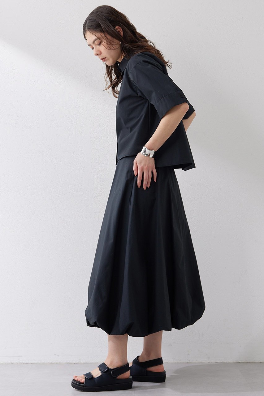 【ウィムガゼット/Whim Gazette】のタイプライターバルーンスカート 人気、トレンドファッション・服の通販 founy(ファニー) 　ファッション　Fashion　レディースファッション　Fashion for Women　スカート　Skirts　ロングスカート　Long Skirts / Maxi & Midi Skirts　おすすめ　Recommended / Our Picks　セットアップ　Set-Up, Coordinated Outfit　タイプライター　Typewriter Fabric, Crisp Cotton　バルーン　Balloon, Balloon Silhouette　フェミニン　Feminine, Girly　フォルム　Silhouette, Form　ベビー　Baby, Babywear　ロング　Long, Long-Length　再入荷　Restock / Back in Stock　other-3|ID: prp329100004394982 ipo3291000000032824395