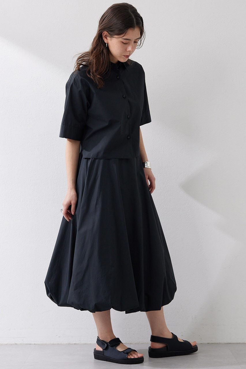 【ウィムガゼット/Whim Gazette】のタイプライターバルーンスカート 人気、トレンドファッション・服の通販 founy(ファニー) 　ファッション　Fashion　レディースファッション　Fashion for Women　スカート　Skirts　ロングスカート　Long Skirts / Maxi & Midi Skirts　おすすめ　Recommended / Our Picks　セットアップ　Set-Up, Coordinated Outfit　タイプライター　Typewriter Fabric, Crisp Cotton　バルーン　Balloon, Balloon Silhouette　フェミニン　Feminine, Girly　フォルム　Silhouette, Form　ベビー　Baby, Babywear　ロング　Long, Long-Length　再入荷　Restock / Back in Stock　other-5|ID: prp329100004394982 ipo3291000000032824397