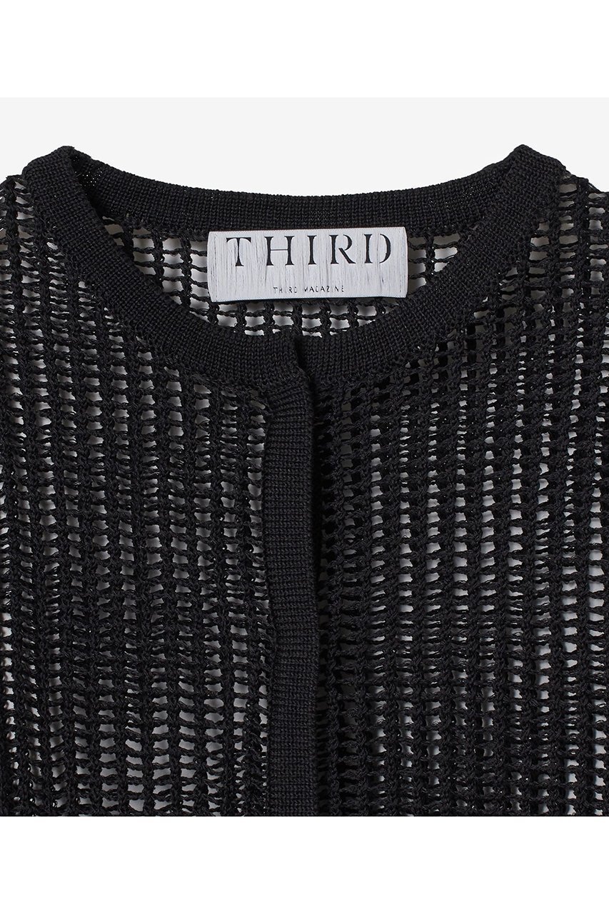 【サードマガジン/THIRD MAGAZINE】のメッシュニットカーディガン 人気、トレンドファッション・服の通販 founy(ファニー) 　ファッション　Fashion　レディースファッション　Fashion for Women　トップス・カットソー　Cut & Sew Tops　ニット　Knit Tops & Sweaters　カーディガン・羽織り　Layered Style Cardigans　インナー　Innerwear　カーディガン　Cardigan, Knitwear　メッシュ　Mesh, Net Fabric　other-3|ID: prp329100004394985 ipo3291000000032707965