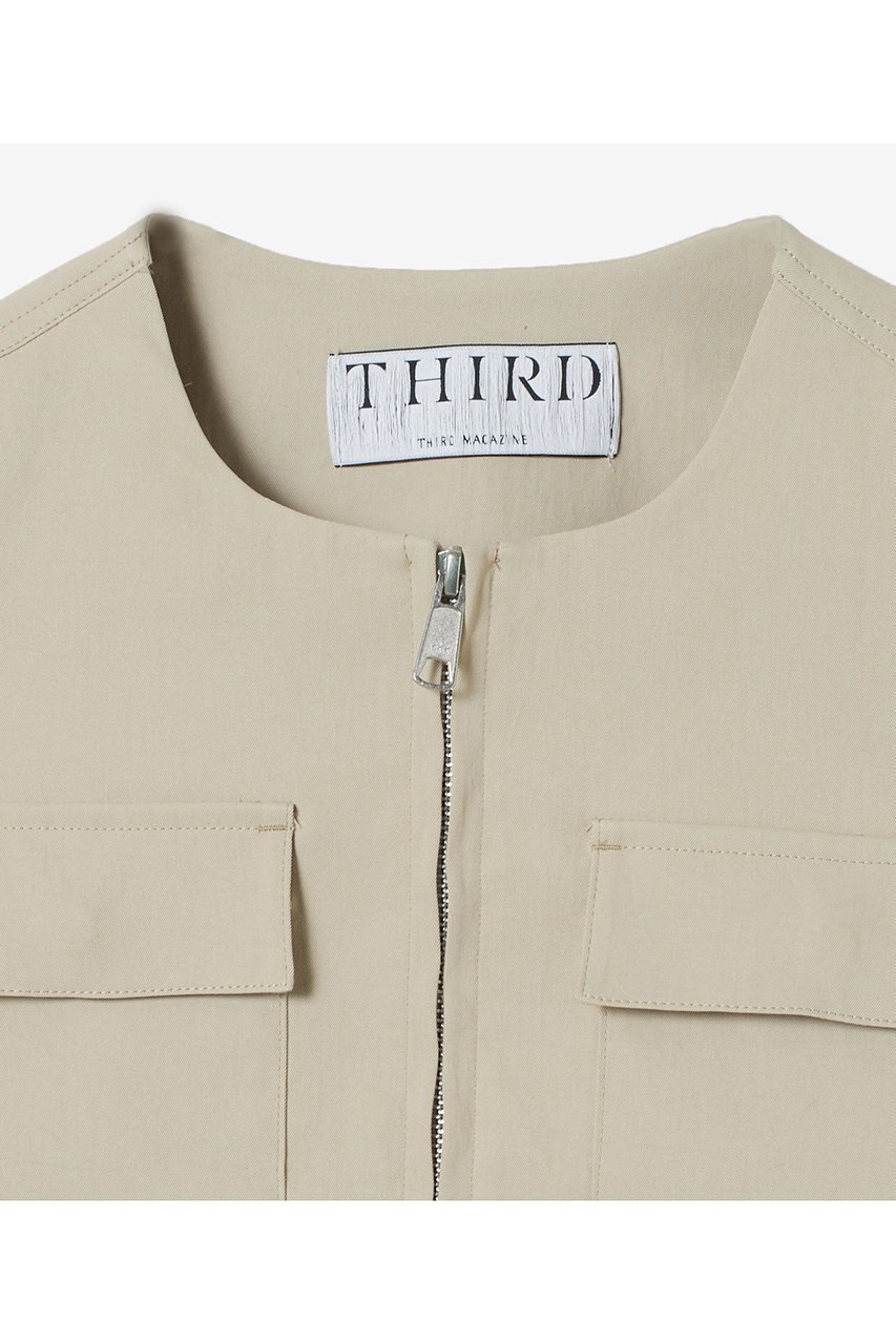 【サードマガジン/THIRD MAGAZINE】のノースリーブブルゾン 人気、トレンドファッション・服の通販 founy(ファニー) 　ファッション　Fashion　レディースファッション　WOMEN　アウター　Coat Outerwear　ジャケット　Jackets　ブルゾン　Blouson/Jackets　ジャケット　Jacket　ノースリーブ　No Sleeve　ブルゾン　Blouson　ベスト　Vest　NEW・新作・新着・新入荷　New Arrivals　other-3|ID: prp329100004394990 ipo3291000000031270024