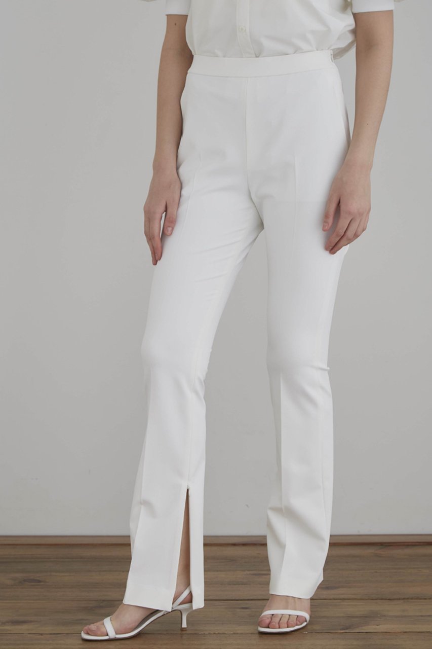 【ル フィル/LE PHIL】のストレッチオックスパンツ 人気、トレンドファッション・服の通販 founy(ファニー) 　ファッション　Fashion　レディースファッション　Fashion for Women　パンツ　Pants & Trousers　コンパクト　Compact, Small Size　ストレッチ　Stretch, Stretchy Fabric　フレア　Flare, Flared　エレガント 上品　Elegant　再入荷　Restock / Back in Stock　other-3|ID: prp329100004394994 ipo3291000000032715952
