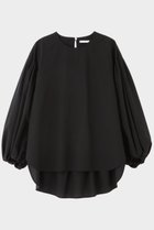 【ル フィル/LE PHIL】のクールドットブロードブラウス 人気、トレンドファッション・服の通販 founy(ファニー) ファッション Fashion レディースファッション Fashion for Women トップス・カットソー Cut & Sew Tops シャツ・ブラウス・オフィスカジュアル Elegant Blouses & Button-Ups ギャザー Gathered, Ruffled シンプル Simple, Minimal ストレッチ Stretch, Stretchy Fabric スリーブ Sleeve, Long Sleeve / Short Sleeve ロング Long, Long-Length thumbnail ブラック|ID: prp329100004394995 ipo3291000000032841151