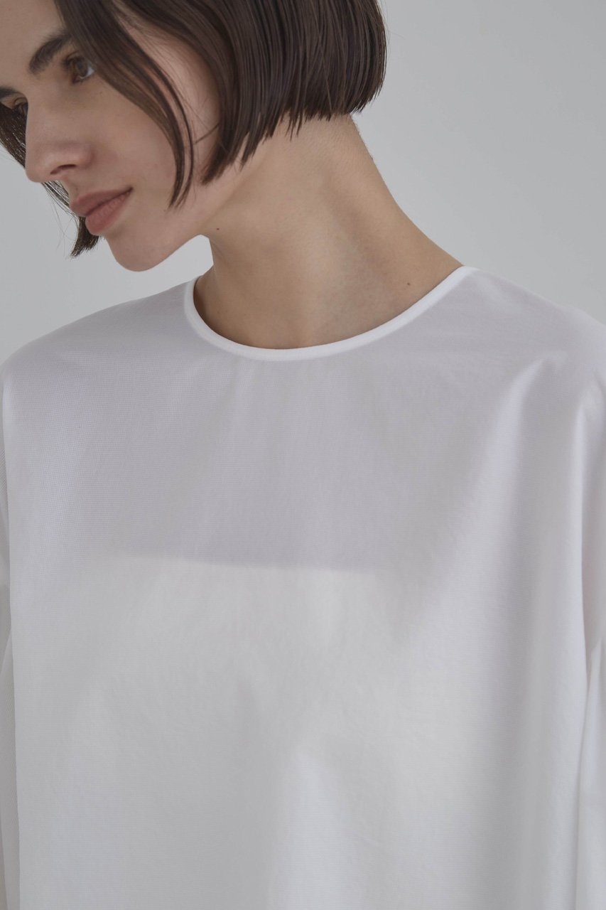 【ル フィル/LE PHIL】のクールドットブロードブラウス 人気、トレンドファッション・服の通販 founy(ファニー) 　ファッション　Fashion　レディースファッション　Fashion for Women　トップス・カットソー　Cut & Sew Tops　シャツ・ブラウス・オフィスカジュアル　Elegant Blouses & Button-Ups　ギャザー　Gathered, Ruffled　シンプル　Simple, Minimal　ストレッチ　Stretch, Stretchy Fabric　スリーブ　Sleeve, Long Sleeve / Short Sleeve　ロング　Long, Long-Length　other-2|ID: prp329100004394995 ipo3291000000032841160