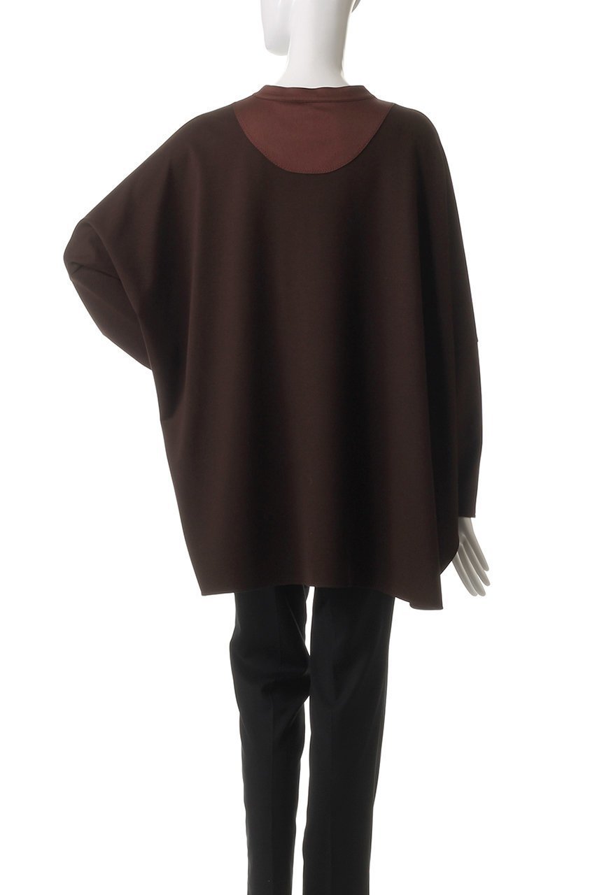 【ル フィル/LE PHIL】のヴィスポンチトップス 人気、トレンドファッション・服の通販 founy(ファニー) 　ファッション　Fashion　レディースファッション　Fashion for Women　トップス・カットソー　Cut & Sew Tops　シャツ・ブラウス・オフィスカジュアル　Elegant Blouses & Button-Ups　ロングTシャツ・Tシャツ　Longline T-Shirts & Tees　カットソー・ベーシックTシャツ　Cut-and-Sewn Tops / Stretch Tees & Basics　エレガント 上品　Elegant　サテン　Satin, Glossy Fabric　スリーブ　Sleeve, Long Sleeve / Short Sleeve　パターン　Pattern, Design Print　ビッグ　Big, Oversized　ボトム　Bottoms, Lower Wear　ロング　Long, Long-Length　other-4|ID: prp329100004394998 ipo3291000000035784205