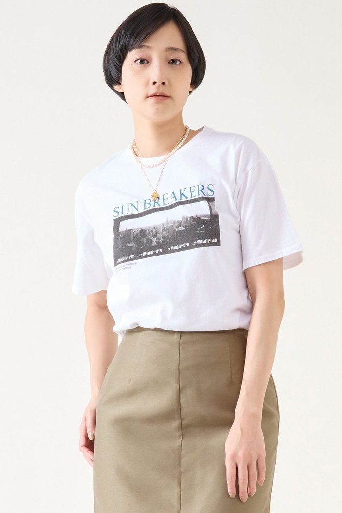 【マルティニーク/martinique】のPHOTO T インテリア・キッズ・メンズ・レディースファッション・服の通販 founy(ファニー) https://founy.com/ ファッション Fashion レディースファッション Fashion for Women トップス・カットソー Cut & Sew Tops シャツ・ブラウス・オフィスカジュアル Elegant Blouses & Button-Ups ロングTシャツ・Tシャツ Longline T-Shirts & Tees カットソー・ベーシックTシャツ Cut-and-Sewn Tops / Stretch Tees & Basics インナー Innerwear ショート Short, Short Length スリーブ Sleeve, Long Sleeve / Short Sleeve プリント Print, Printed Pattern 再入荷 Restock / Back in Stock |ID: prp329100004397915 ipo3291000000032704656