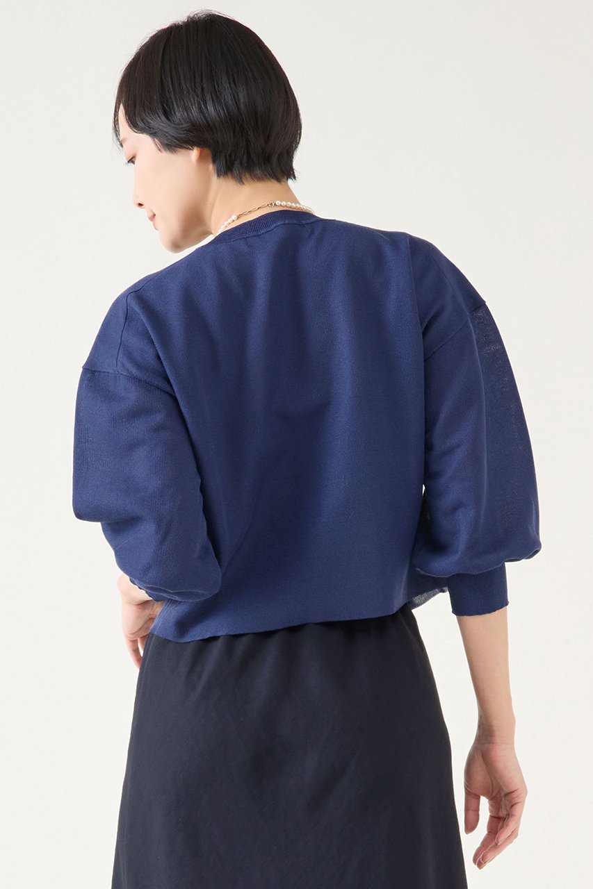 【マルティニーク/martinique】のサマーダブルフェイスプルオーバー 人気、トレンドファッション・服の通販 founy(ファニー) 　ファッション　Fashion　レディースファッション　Fashion for Women　トップス・カットソー　Cut & Sew Tops　ニット　Knit Tops & Sweaters　カジュアルプルオーバー・ニットトップス　Pullovers & Knit Tops / Casual Pullovers　スリーブ　Sleeve, Long Sleeve / Short Sleeve　バランス　Balance, Style Balance　夏　Summer　other-3|ID: prp329100004397917 ipo3291000000035042205