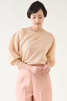 【マルティニーク/martinique】のサマーダブルフェイスプルオーバー ピンクベージュ|ID: prp329100004397917 ipo3291000000036079287