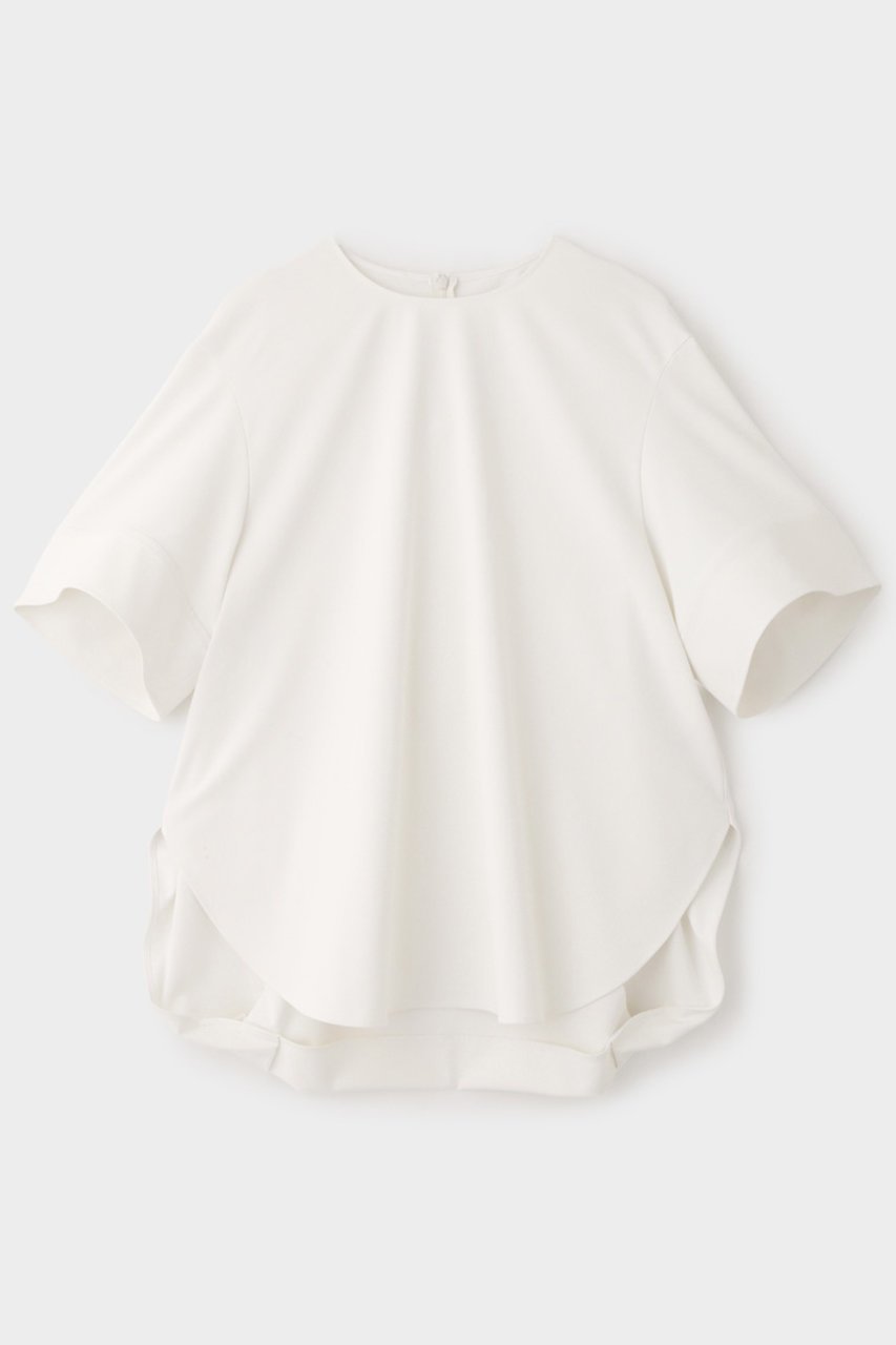 【ル フィル/LE PHIL】のストレッチオックスバックドレープブラウス 人気、トレンドファッション・服の通販 founy(ファニー) 　ファッション　Fashion　レディースファッション　WOMEN　トップス・カットソー　Tops/Tshirt　シャツ/ブラウス　Shirts/Blouses　バッグ　Bag　オックス　Ox　コンパクト　Compact　ショート　Short　ストレッチ　Stretch　スリーブ　Sleeve　リラックス　Relax　半袖　Short Sleeve　 other-1|ID: prp329100004397926 ipo3291000000032376953