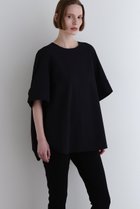 【ル フィル/LE PHIL】のストレッチオックスバックドレープブラウス ブラック|ID: prp329100004397926 ipo3291000000036394330