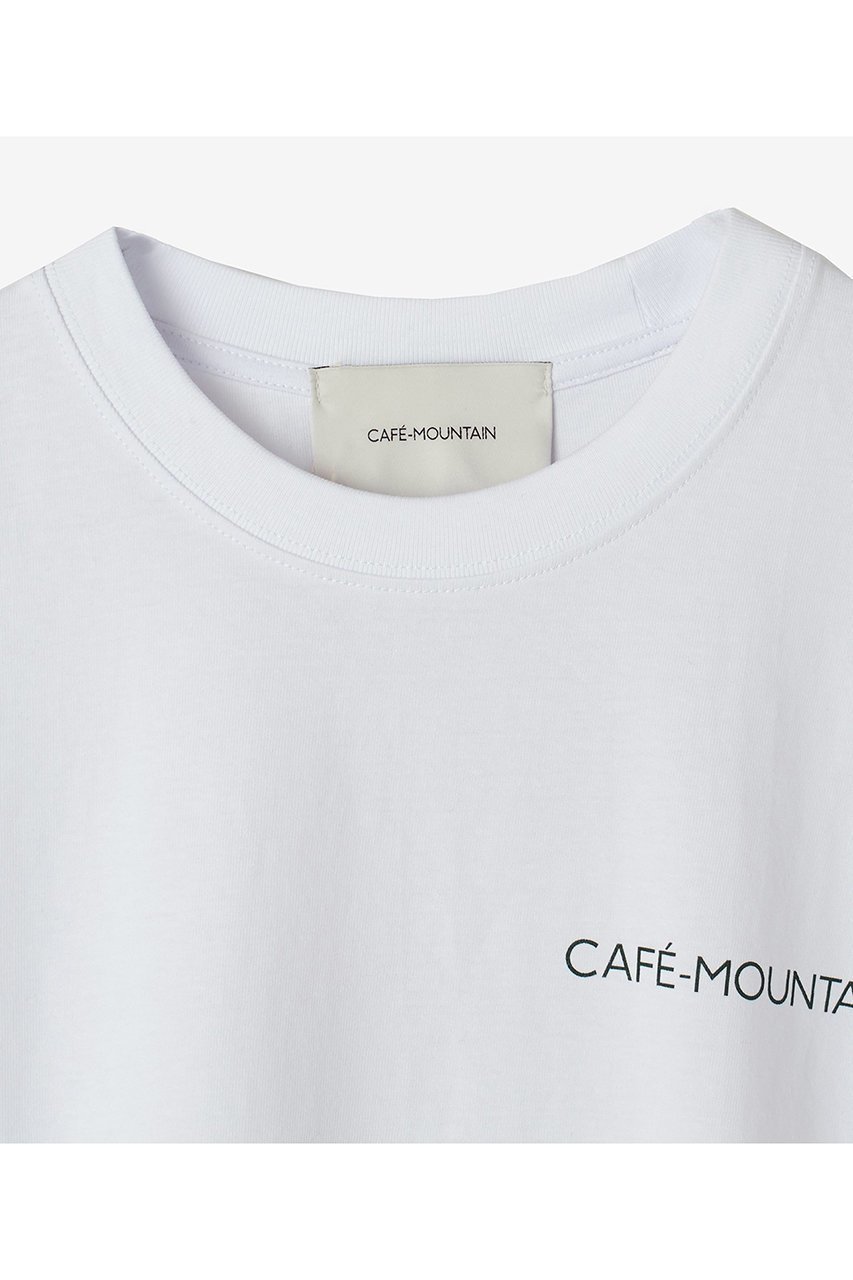 【サードマガジン/THIRD MAGAZINE】の【CAFE MOUNTAIN】クラブハウスTシャツ 人気、トレンドファッション・服の通販 founy(ファニー) 　ファッション　Fashion　レディースファッション　Fashion for Women　トップス・カットソー　Cut & Sew Tops　シャツ・ブラウス・オフィスカジュアル　Elegant Blouses & Button-Ups　ロングTシャツ・Tシャツ　Longline T-Shirts & Tees　カットソー・ベーシックTシャツ　Cut-and-Sewn Tops / Stretch Tees & Basics　アウトドア　Outdoor Clothing　クラシック　Classic, Timeless Style　グラフィック　Graphic, Graphic Design　ショート　Short, Short Length　シンプル　Simple, Minimal　スリーブ　Sleeve, Long Sleeve / Short Sleeve　デニム　Denim, Jeans Material　バランス　Balance, Style Balance　フロント　Front, Front Design　プリント　Print, Printed Pattern　別注　Limited Edition, Custom Order　other-3|ID: prp329100004397932 ipo3291000000032707942