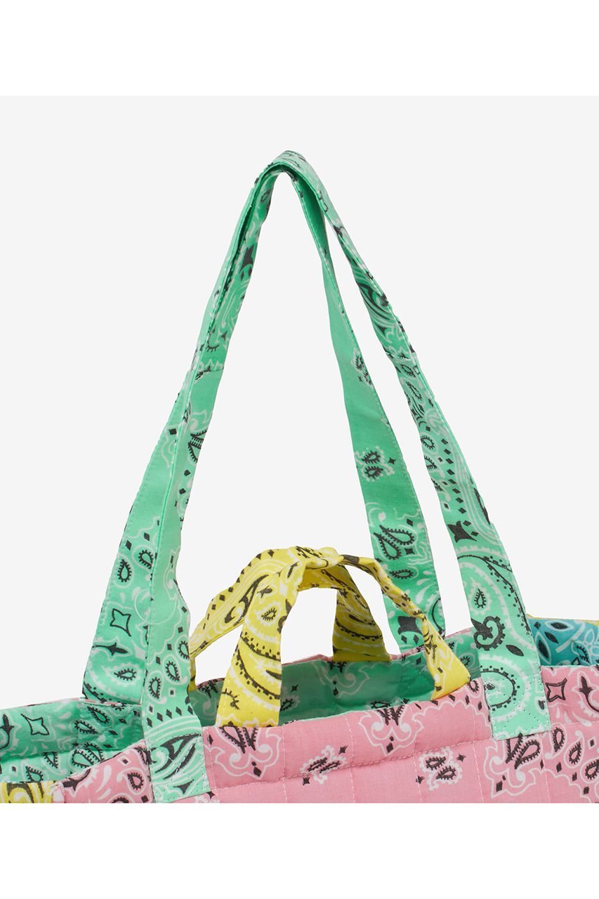 【サードマガジン/THIRD MAGAZINE】の【別注】【CALL IT BY YOUR NAME】ミディキルトトートバッグ 人気、トレンドファッション・服の通販 founy(ファニー) 　ファッション　Fashion　レディースファッション　Fashion for Women　バッグ　Bags　ハンド　Hand, Handmade　バンダナ　Bandana, Head Scarf　人気　Popular, Best Seller　別注　Limited Edition, Custom Order　other-4|ID: prp329100004397936 ipo3291000000035968986