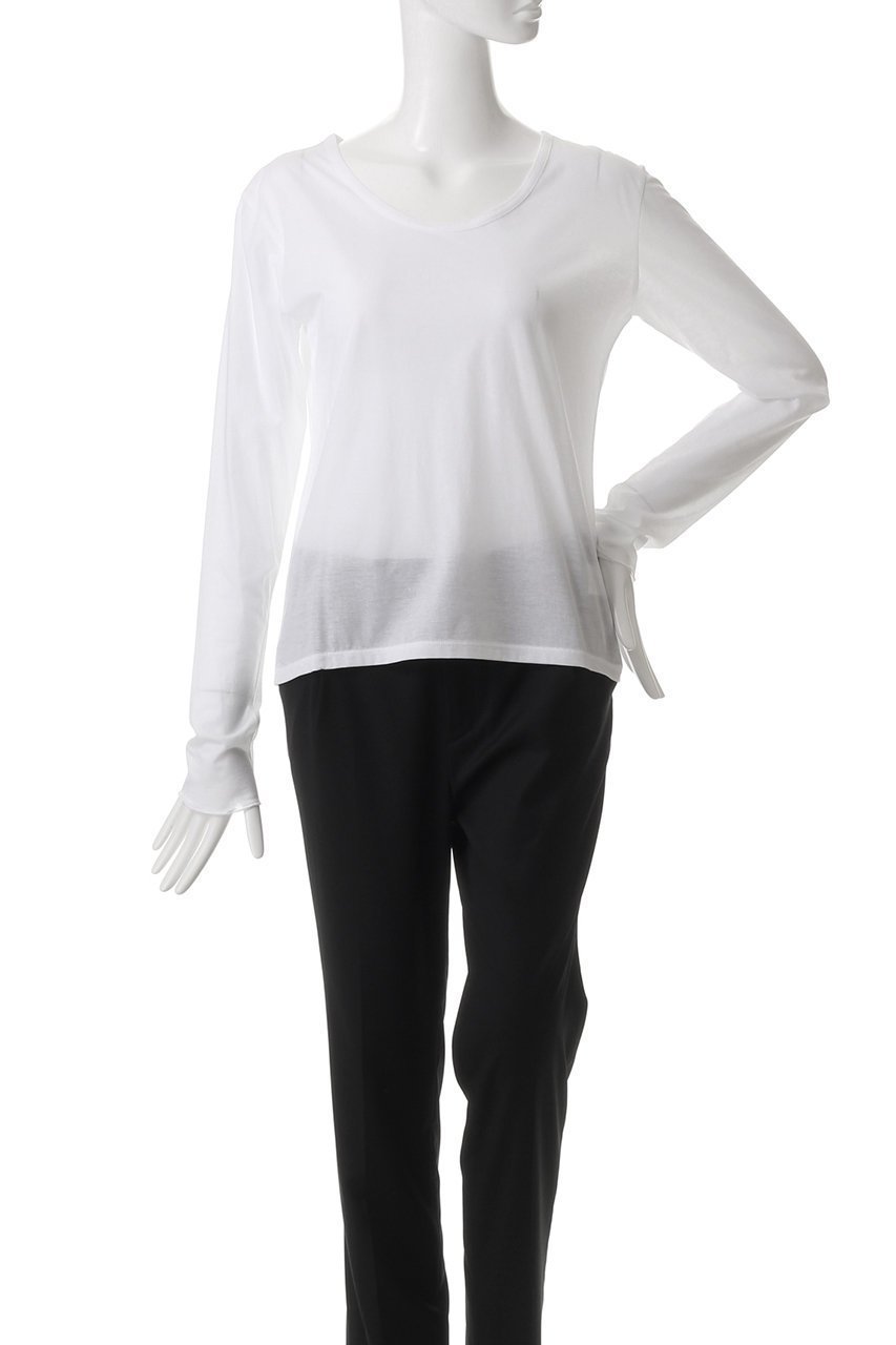 【ガリャルダガランテ/GALLARDAGALANTE】のNEWラウンドヘムロンTee 人気、トレンドファッション・服の通販 founy(ファニー) ファッション Fashion レディースファッション Fashion for Women トップス・カットソー Cut & Sew Tops シャツ・ブラウス・オフィスカジュアル Elegant Blouses & Button-Ups ロングTシャツ・Tシャツ Longline T-Shirts & Tees カットソー・ベーシックTシャツ Cut-and-Sewn Tops / Stretch Tees & Basics おすすめ Recommended / Our Picks カットソー Cut and Sewn Top シンプル Simple, Minimal スウェット / スエット Sweatshirt, Sweatwear スリーブ Sleeve, Long Sleeve / Short Sleeve ラウンド Round, Round Neck ロング Long, Long-Length other-2|ID: prp329100004397941 ipo3291000000032870486