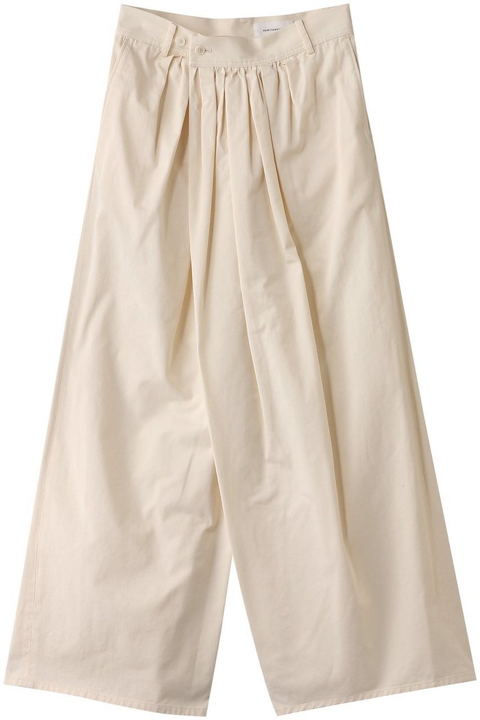 【ガリャルダガランテ/GALLARDAGALANTE】の【HERITANOVUM】ギャザーチノパンツ インテリア・キッズ・メンズ・レディースファッション・服の通販 founy(ファニー) https://founy.com/ ファッション Fashion レディースファッション Fashion for Women パンツ Pants & Trousers アシンメトリー Asymmetrical Style ギャザー Gathered, Ruffled シンプル Simple, Minimal フロント Front, Front Design ラップ Wrap, Wrap Design |ID: prp329100004397945 ipo3291000000035769333