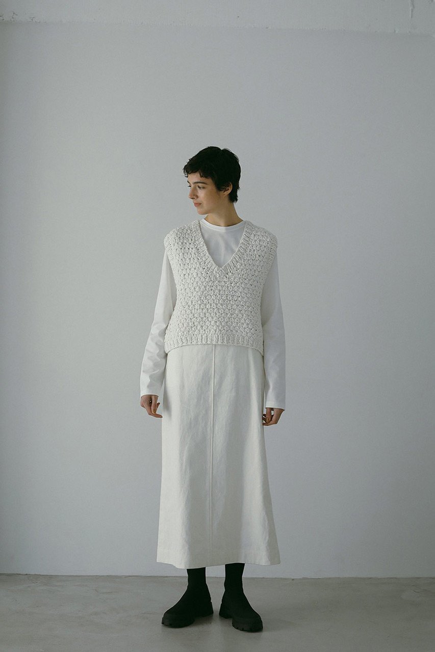 【ハー/HER.】のCO/LIマキシタイトスカート 人気、トレンドファッション・服の通販 founy(ファニー) 　ファッション　Fashion　レディースファッション　WOMEN　スカート　Skirt　ロングスカート　Long Skirt　おすすめ　Recommend　カットソー　Cut And Sew　スリット　Slit　センター　Center　ブルゾン　Blouson　マキシ　Maxi　マニッシュ　Mannish　リネン　Linen　ロング　Long　other-7|ID: prp329100004400893 ipo3291000000031331208