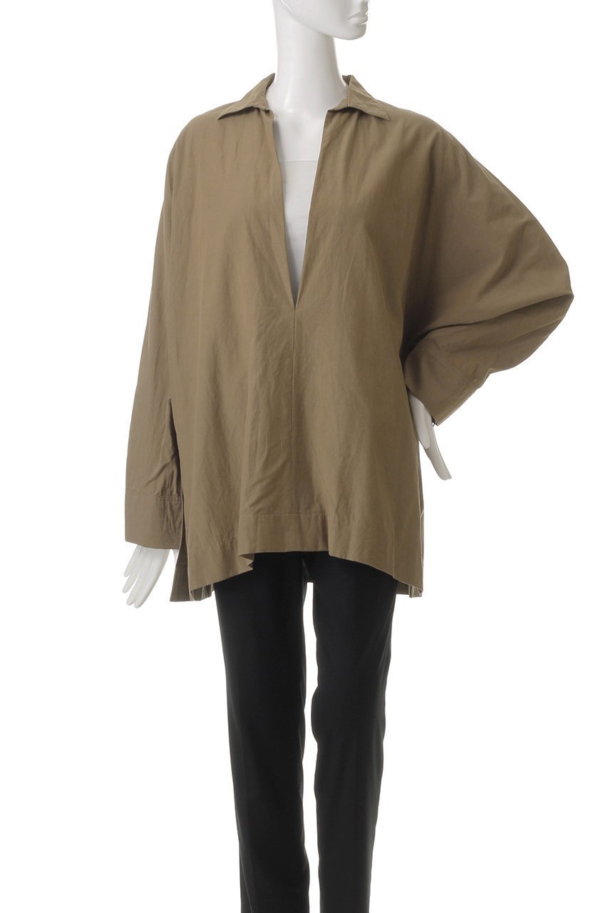 【ハー/HER.】のスキッパーカフタンシャツ 人気、トレンドファッション・服の通販 founy(ファニー) 　ファッション　Fashion　レディースファッション　WOMEN　トップス・カットソー　Tops/Tshirt　シャツ/ブラウス　Shirts/Blouses　パーカ　Sweats　スリーブ　Sleeve　バランス　Balance　ロング　Long　other-2|ID: prp329100004400894 ipo3291000000031269583