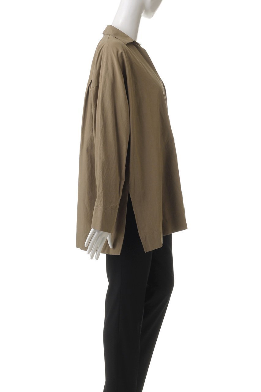 【ハー/HER.】のスキッパーカフタンシャツ 人気、トレンドファッション・服の通販 founy(ファニー) 　ファッション　Fashion　レディースファッション　Fashion for Women　トップス・カットソー　Cut & Sew Tops　シャツ・ブラウス・オフィスカジュアル　Elegant Blouses & Button-Ups　レディースパーカー・カジュアルフーディー　Casual Hoodies & Sweatshirts　スリーブ　Sleeve, Long Sleeve / Short Sleeve　バランス　Balance, Style Balance　ロング　Long, Long-Length　再入荷　Restock / Back in Stock　other-3|ID: prp329100004400894 ipo3291000000032858181