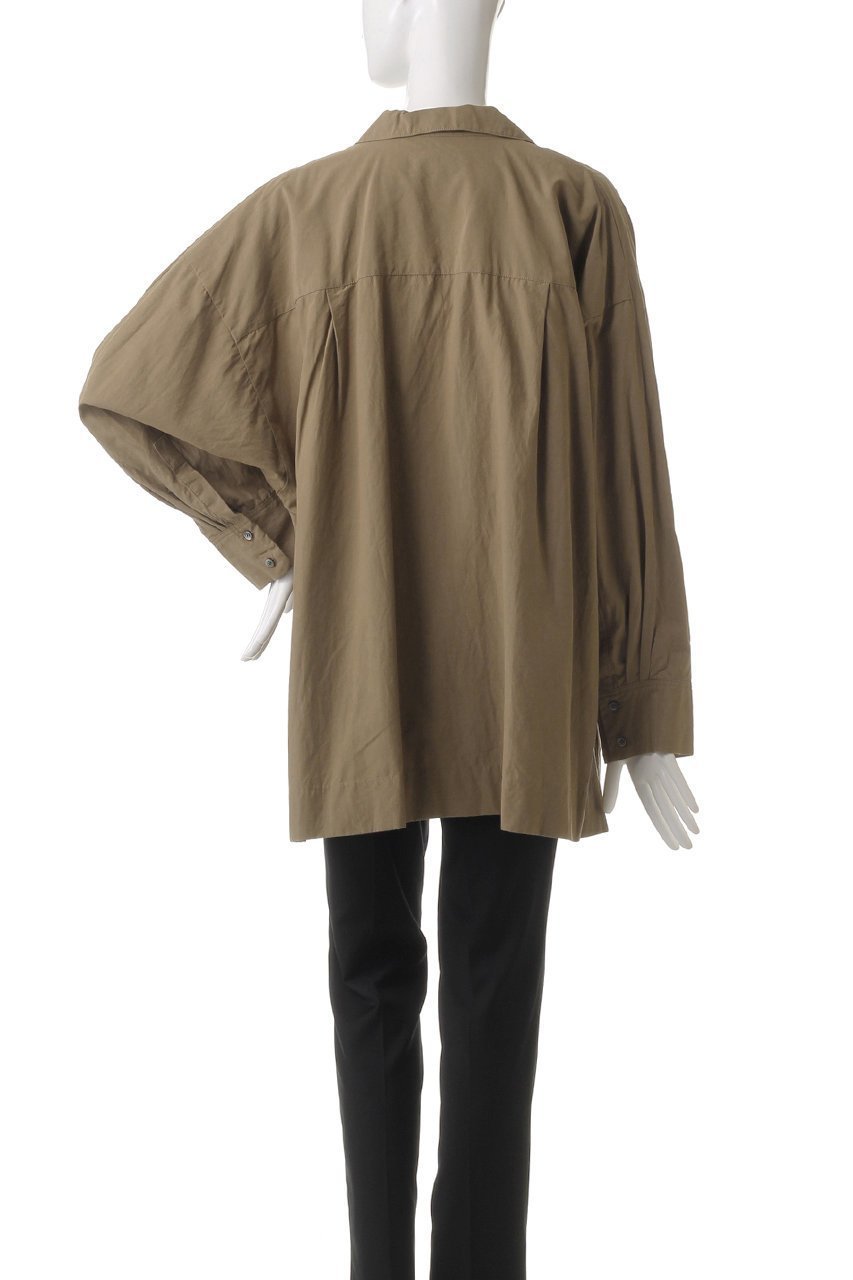 【ハー/HER.】のスキッパーカフタンシャツ 人気、トレンドファッション・服の通販 founy(ファニー) 　ファッション　Fashion　レディースファッション　Fashion for Women　トップス・カットソー　Cut & Sew Tops　シャツ・ブラウス・オフィスカジュアル　Elegant Blouses & Button-Ups　レディースパーカー・カジュアルフーディー　Casual Hoodies & Sweatshirts　スリーブ　Sleeve, Long Sleeve / Short Sleeve　バランス　Balance, Style Balance　ロング　Long, Long-Length　再入荷　Restock / Back in Stock　other-4|ID: prp329100004400894 ipo3291000000032858186