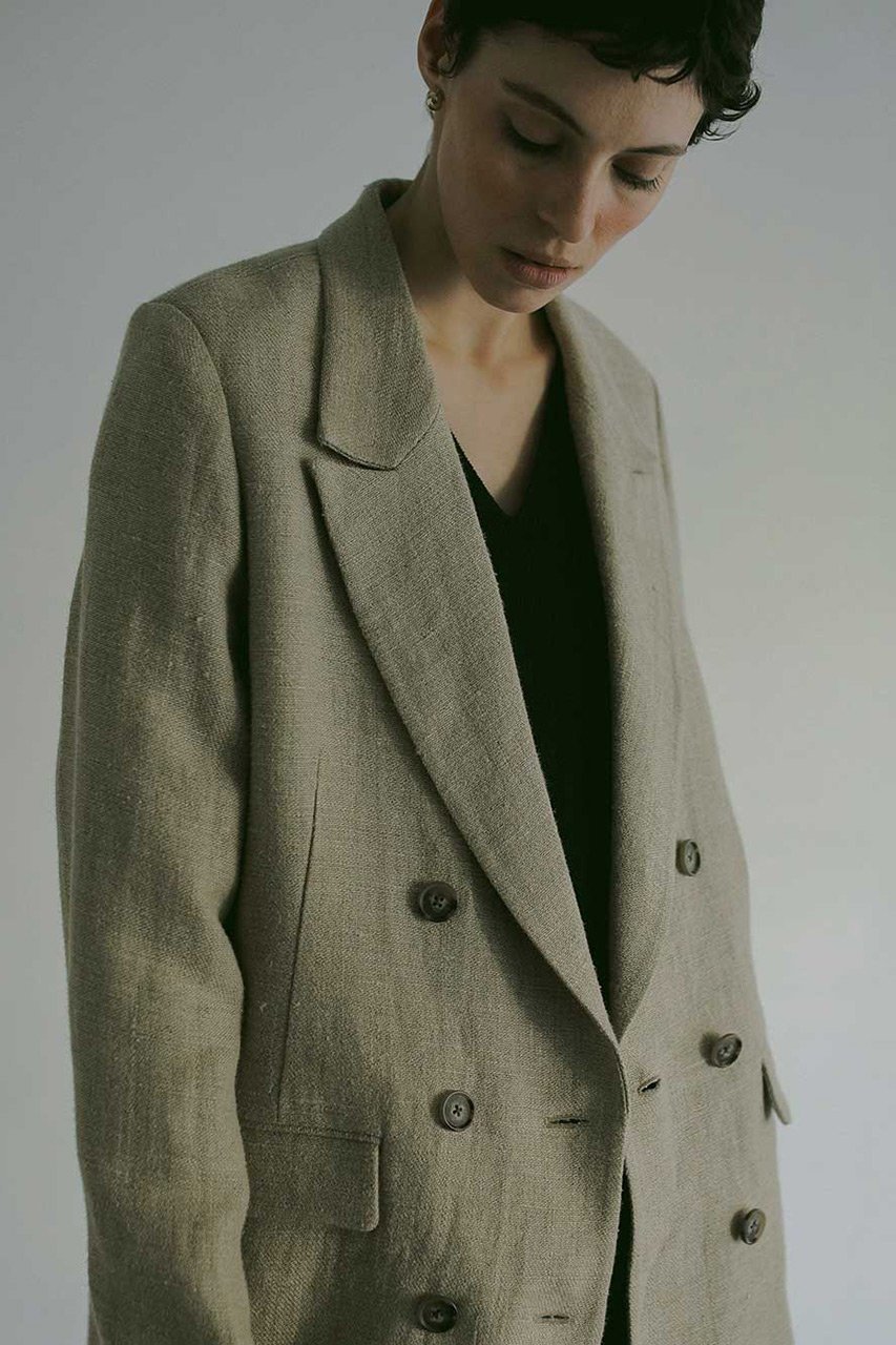 【ハー/HER.】のリネンジャケット 人気、トレンドファッション・服の通販 founy(ファニー) 　ファッション　Fashion　レディースファッション　Fashion for Women　アウター　Coat / Outerwear Collection　レディースジャケット・軽アウター　Jackets　ジャケット　Jacket, Outerwear　トレンド　Trend, Trending Now　マニッシュ　Mannish, Boyish　リネン　Linen, Linen Fabric　other-8|ID: prp329100004400896 ipo3291000000032962598