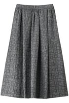 【エリオポール/heliopole】のジャカードAラインスカート グレー|ID: prp329100004400899 ipo3291000000035469447